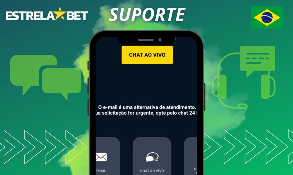 Guia de apoio ao cliente da aplicação de apostas e do casino EstrelaBet Brasil